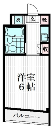 西所沢駅 徒歩3分 4階の物件間取画像